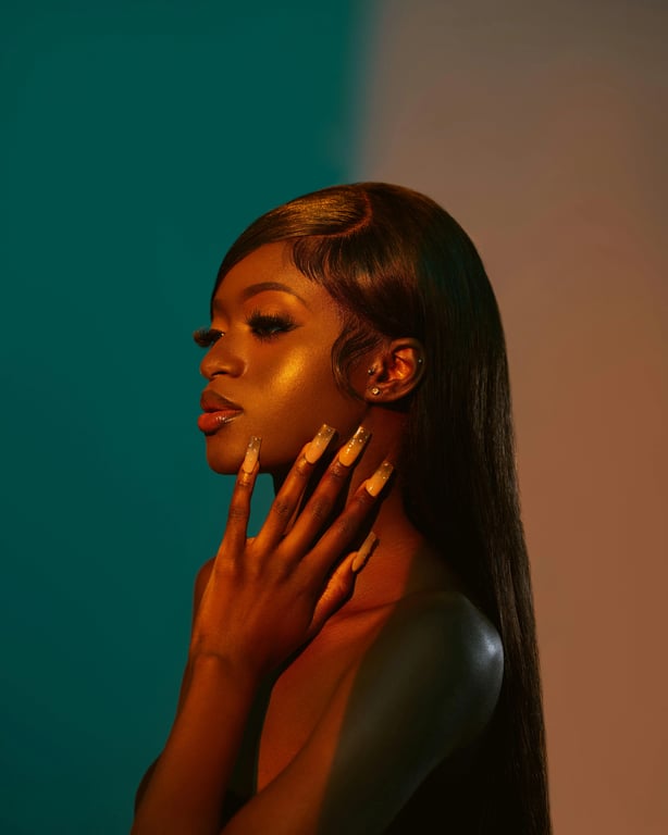 an image with automatically generated word art added in a typography style that matches the image’s color palette, artistic style, and emotional tone, appearing integrated rather than overlaid