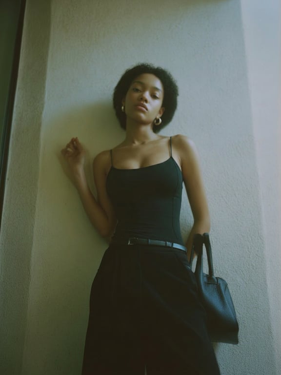 AI body enhancement filter after transformation - professional portfolio with enhanced body shape