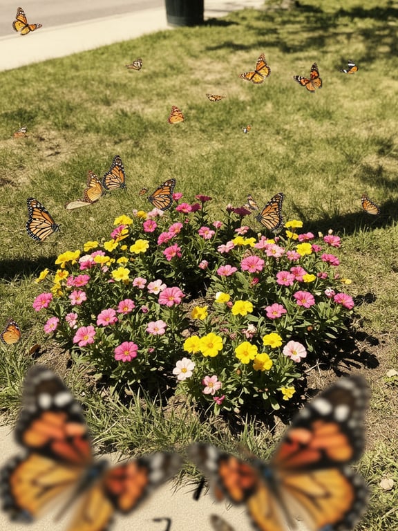 Transform this flat midday flo...