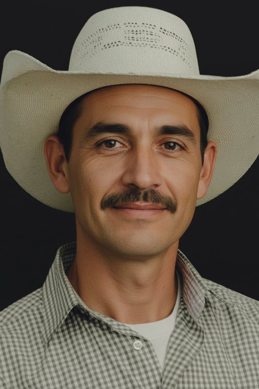 age ai generator after photo - younger man with a hat