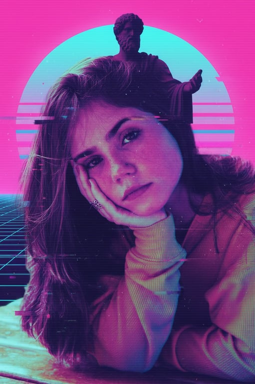 Vaporwave Photo Filter