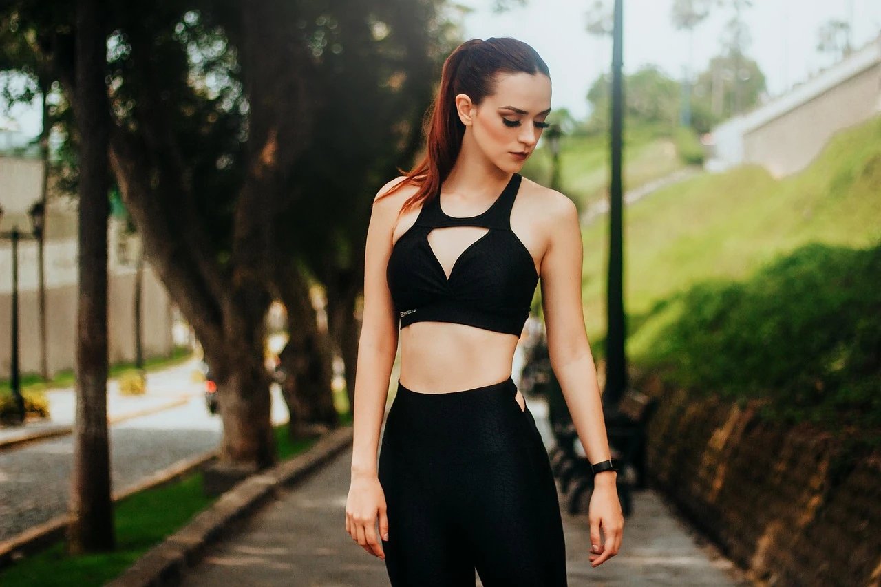 AI skinny filter after transformation - creative portrait with smooth contour edit