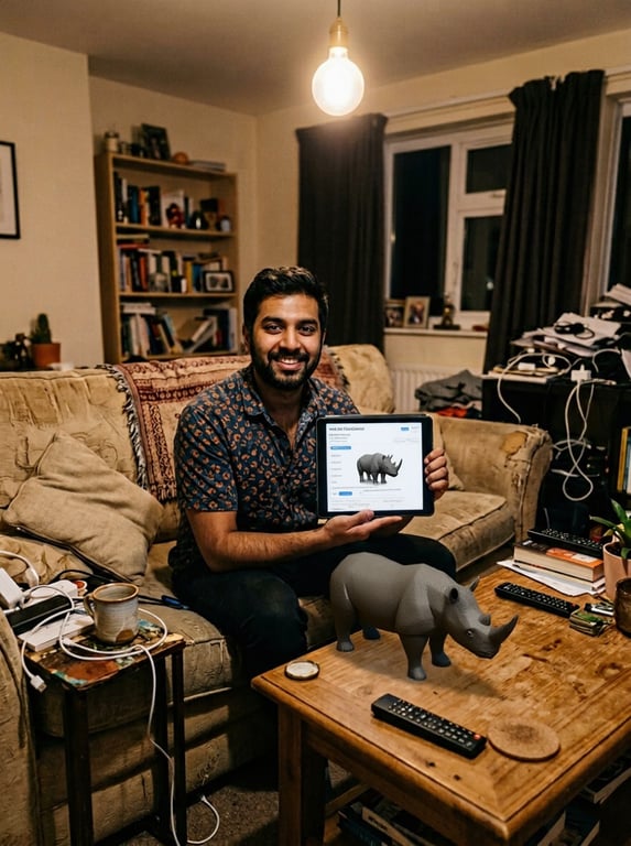 Transform this casual living r...