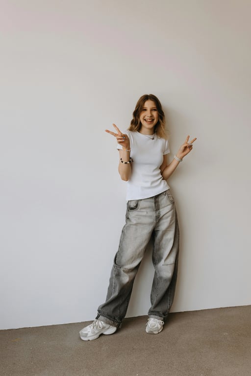 AI gender swap after transformation - casual portrait gender swap effect