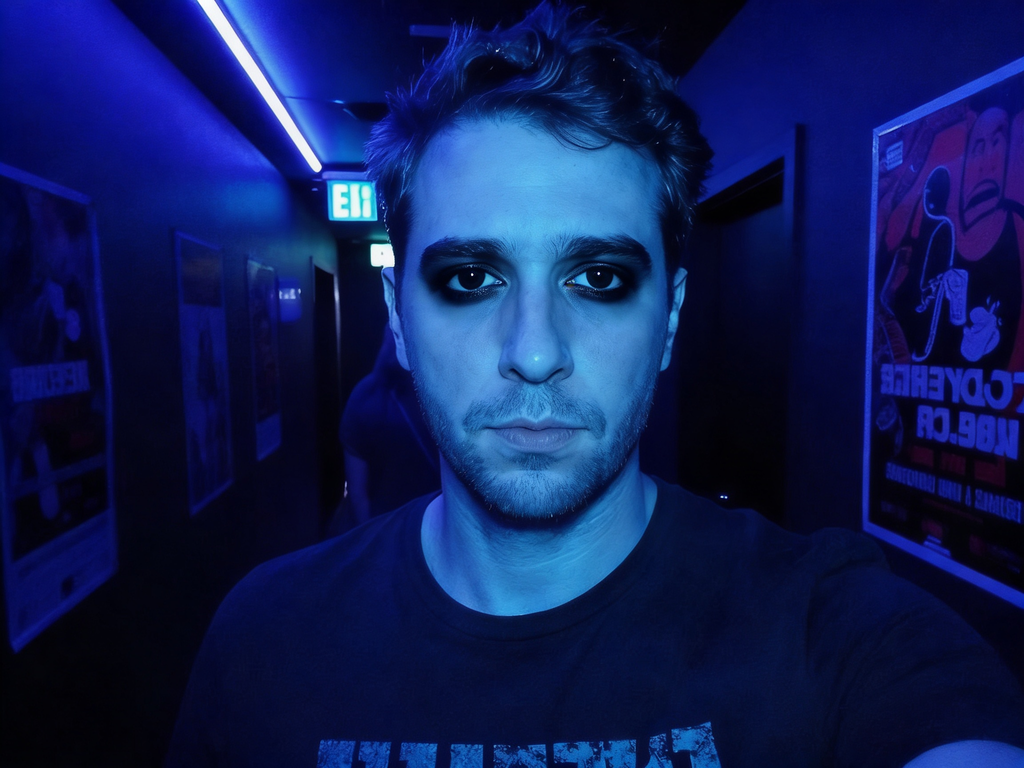 Create a high-impact black eye...