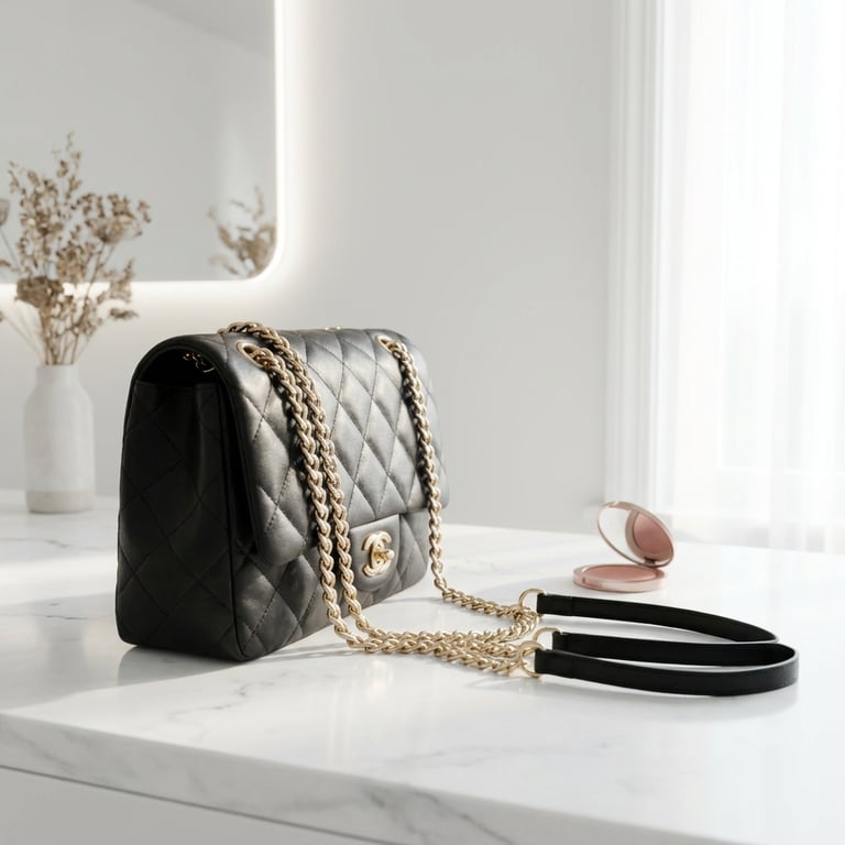 Enhance the handbag so it look...