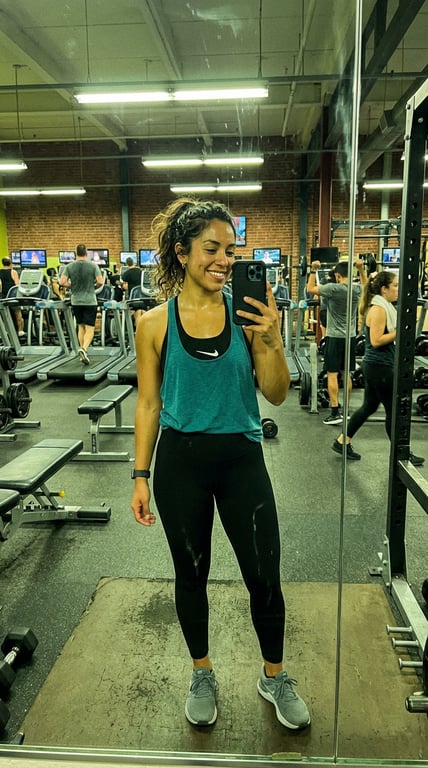 Remove the cluttered gym backg...