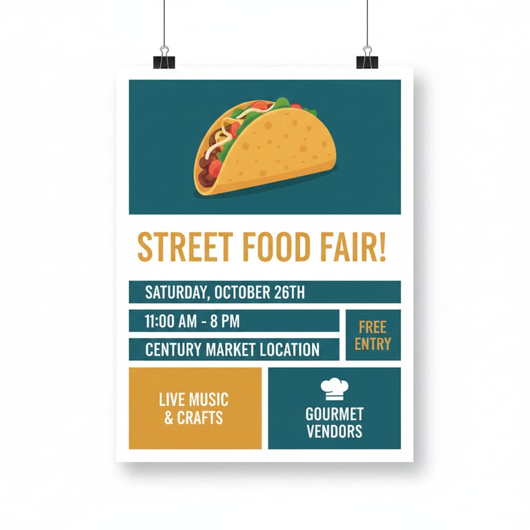 Convert the existing food fair...