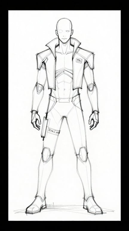 Upgrade this rough cyberpunk s...