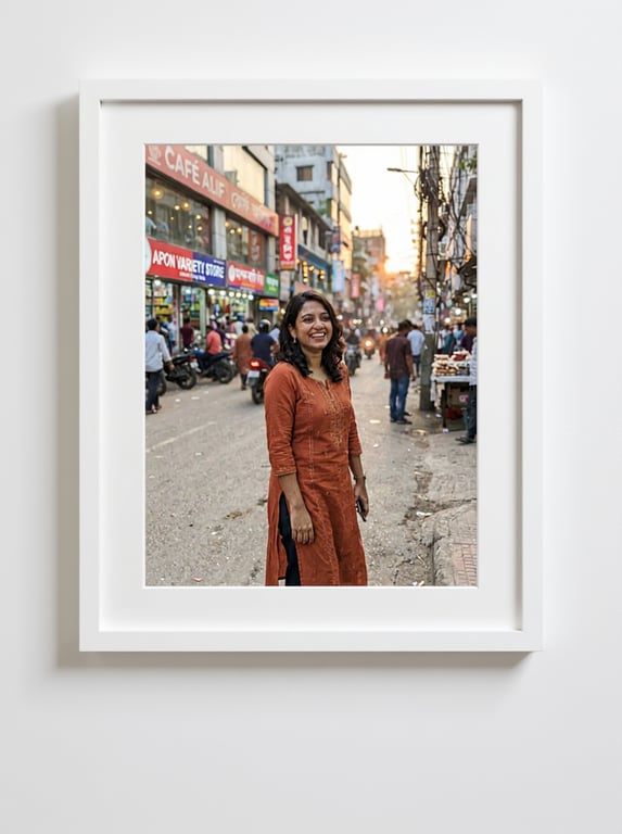 Add a clean, modern white gall...