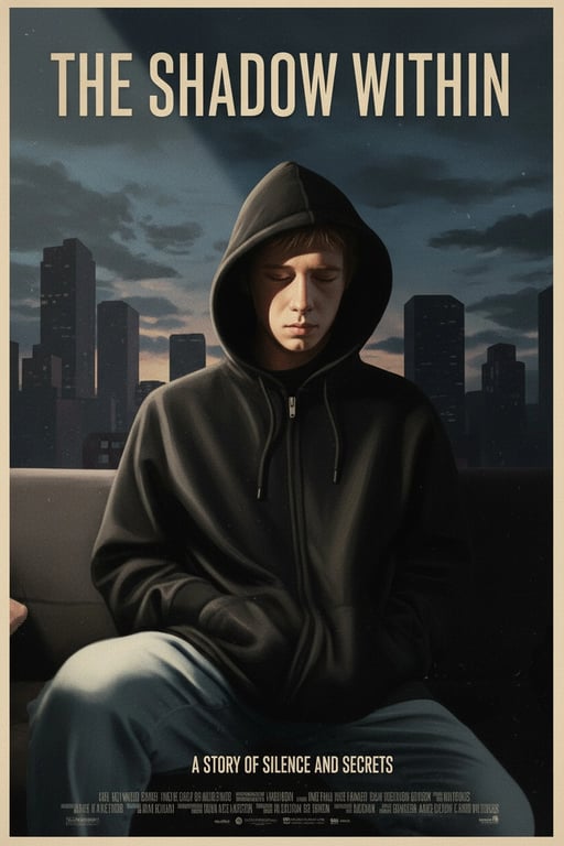 AI movie poster maker after transformation - outdoor photo turned into fantasy movie design