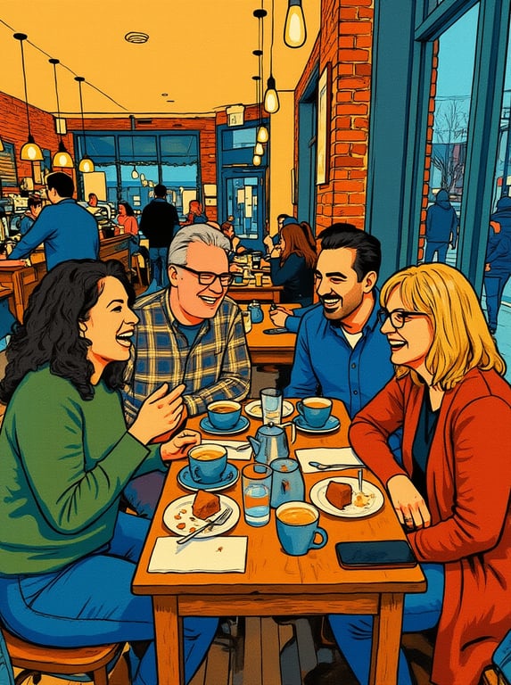 Apply a cohesive illustrative ...