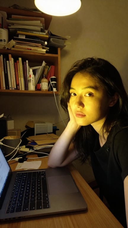 Transform this casual desk sel...