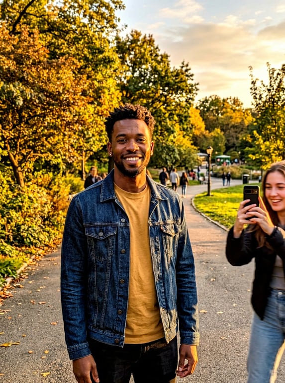 Introduce a gentle, lens-like ...