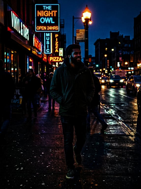 Apply a cinematic urban color ...