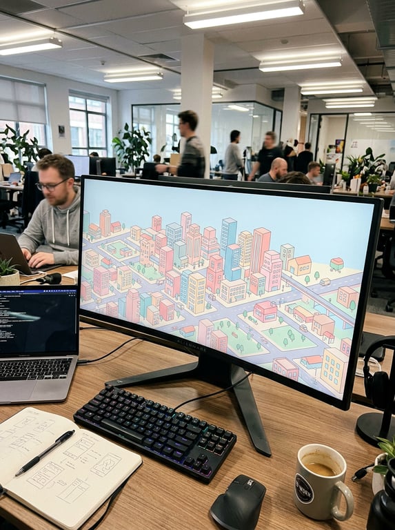 Upgrade the isometric city moc...