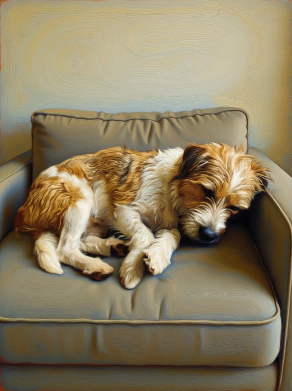 Transform this pet snapshot in...