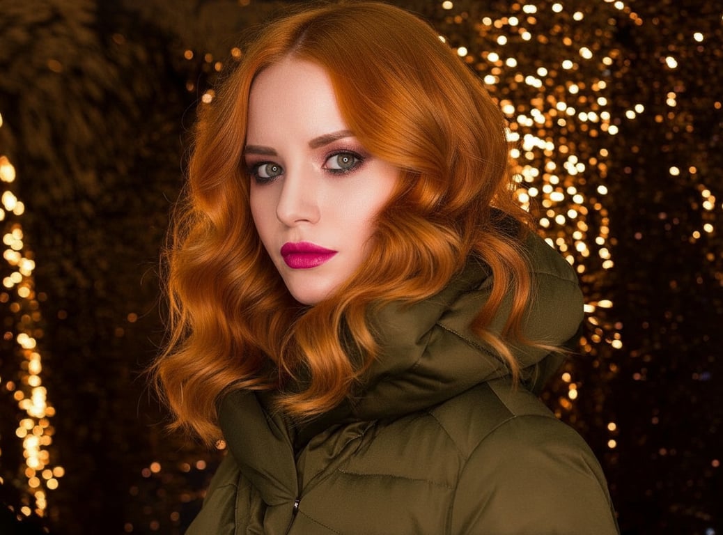 AI hair style filter after transformation - virtual beach waves hairstyle