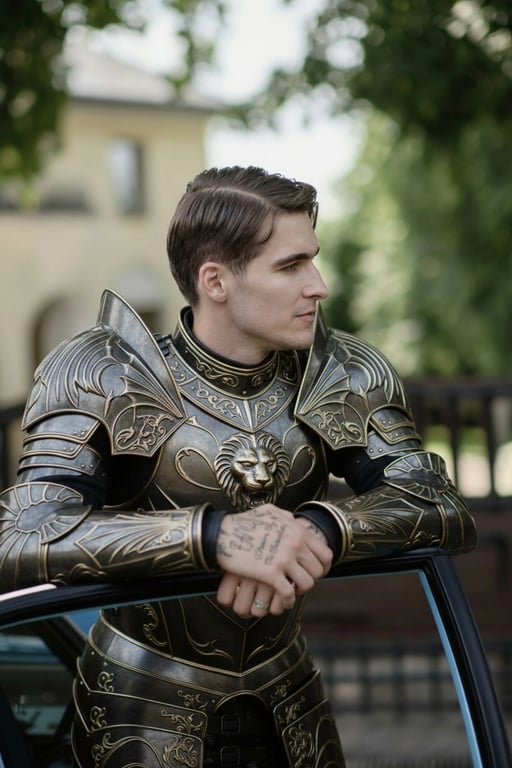 AI fantasy art filter after transformation - selfie reimagined as fantasy world illustration