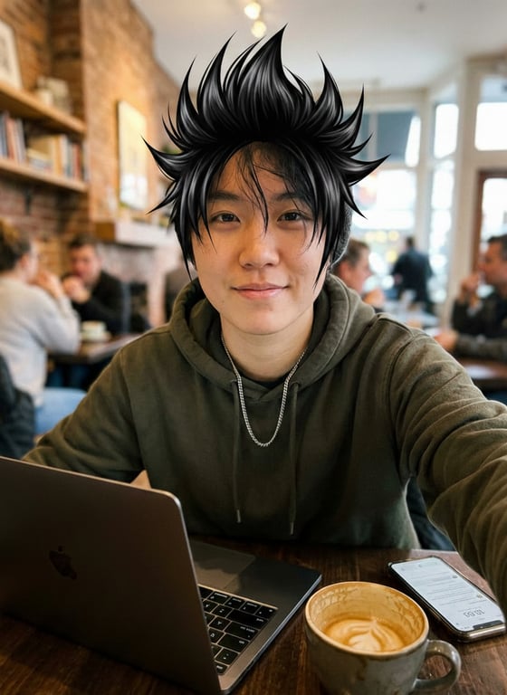Transform only their hair into...