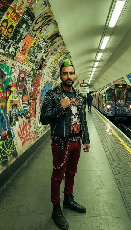 Convert this candid subway pla...