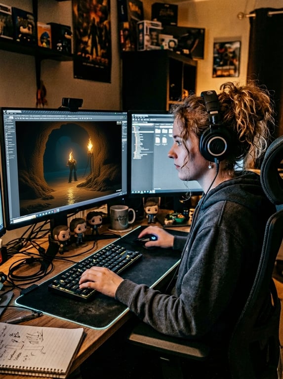 Rework the entire image into a...