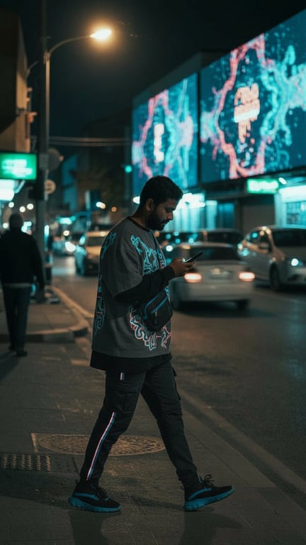 Reimagine this as an edgy, urb...