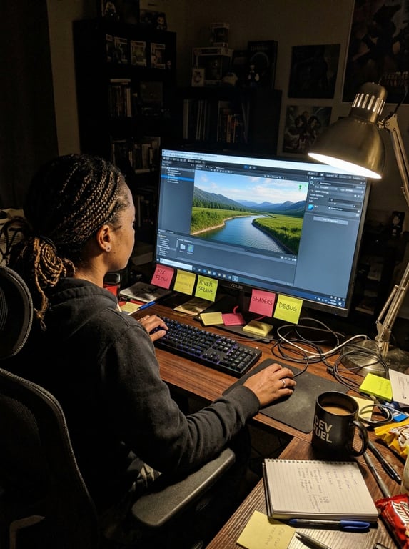 Rebuild the visible screen con...