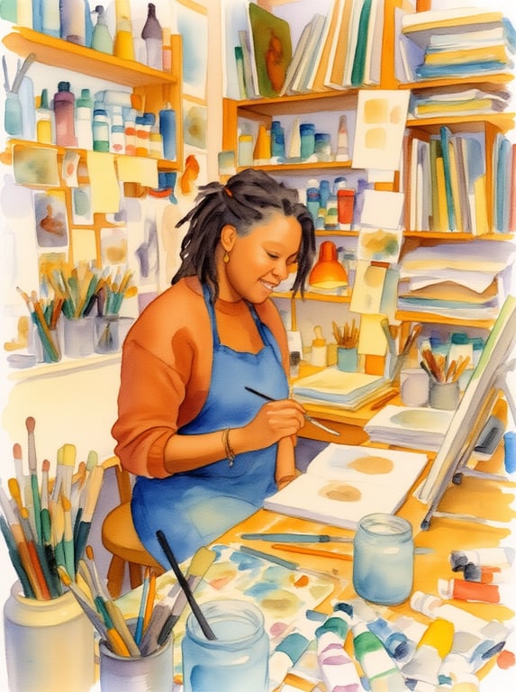 Transform the entire portrait ...