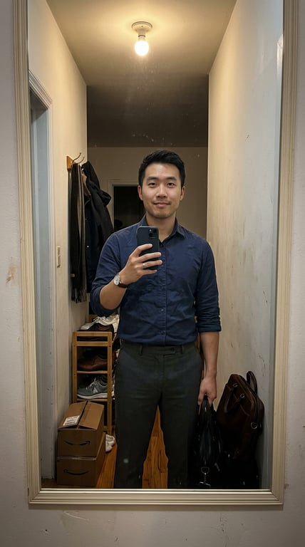Transform this hallway mirror ...