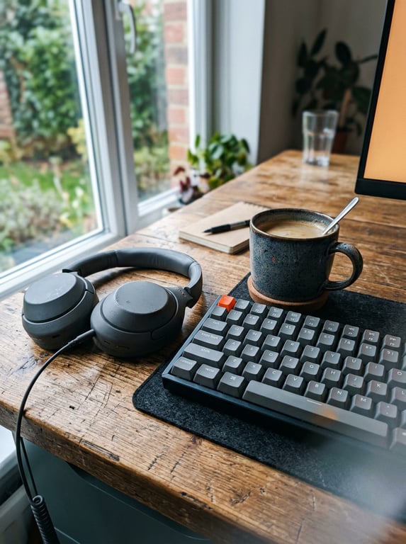 Recreate this desk still life ...