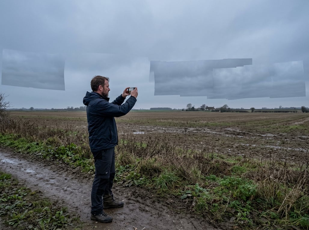 Transform this stitched rural ...