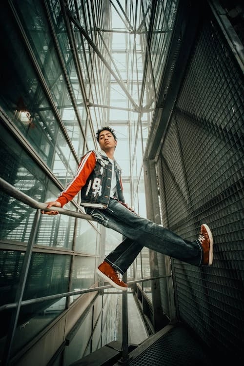 Dreamcore filter before photo - neutral portrait before transformation