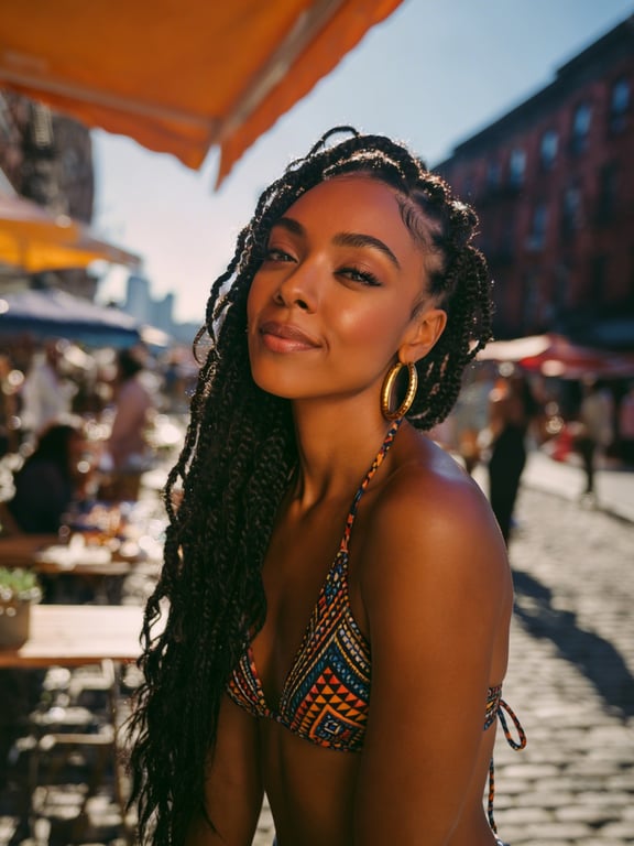 Turn regular outfit into summer swimwear look