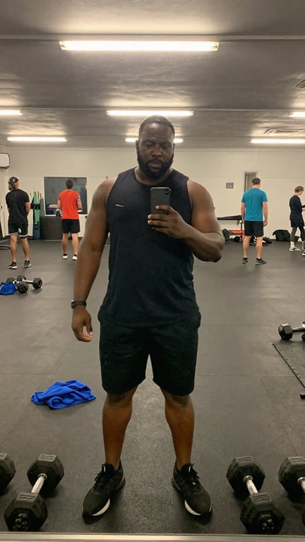 Rework this awkward gym mirror...