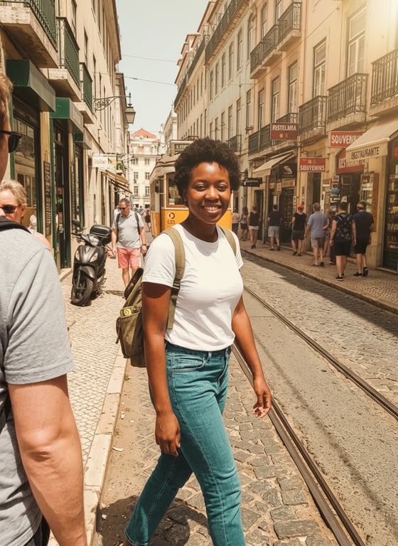 Transform this casual tourist ...