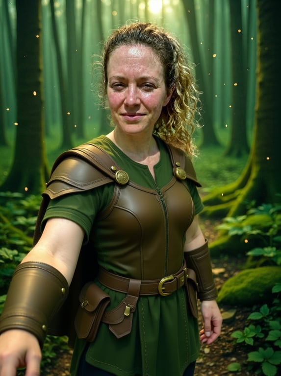 Transform this park snapshot i...