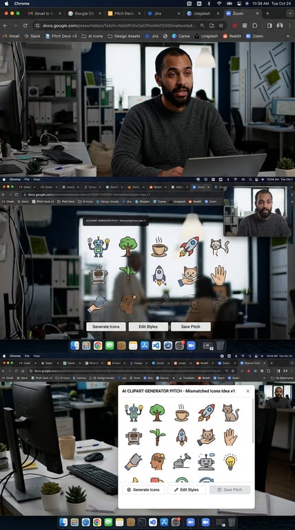 Convert this low-res webcam sc...