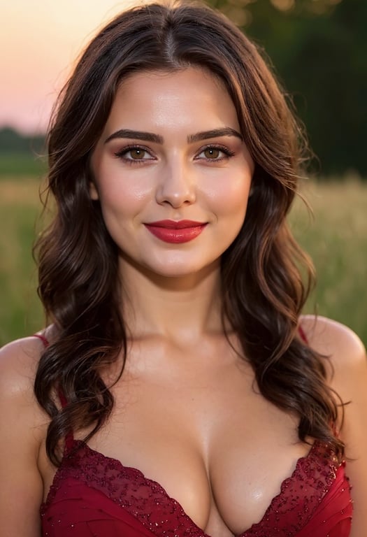 AI face slimmer filter before photo - casual portrait before AI slim face effect