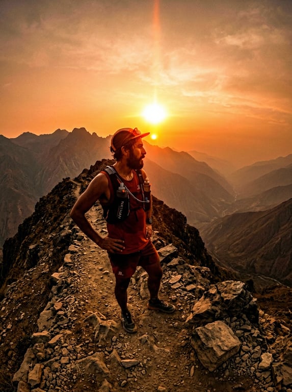 Add a warm, cinematic lens fla...