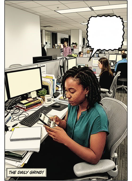 Transform this entire photo in...