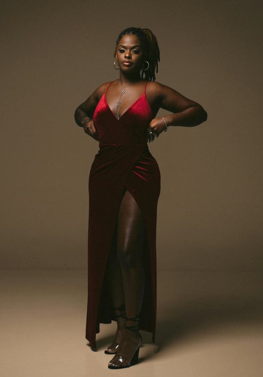 Idol Outfits filter before photo - natural portrait in everyday dress or separates with any backdrop