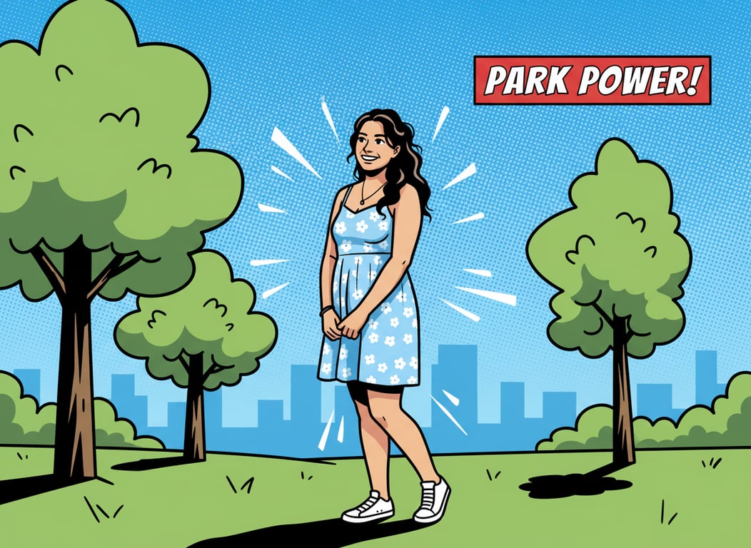 Turn this park portrait into a...