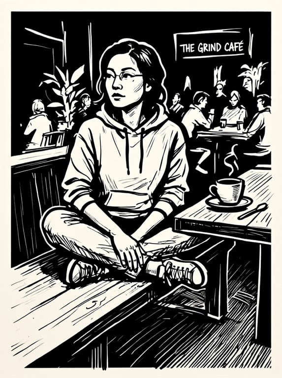 Convert the sketch into a clea...