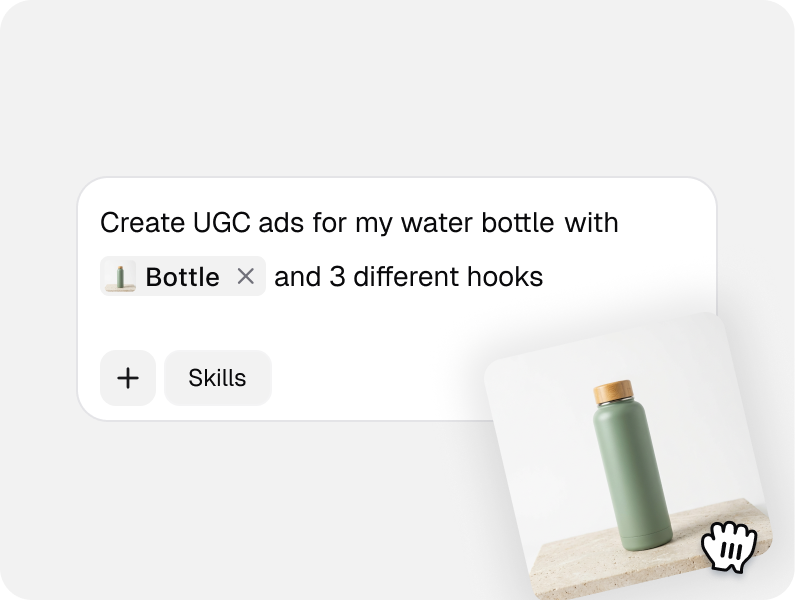 Choose a UGC style and generate