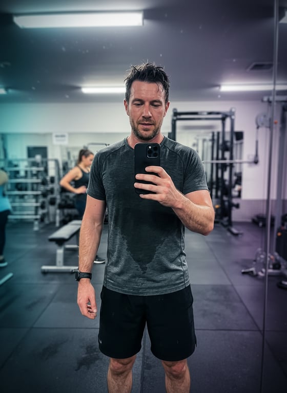 Convert this casual gym mirror...