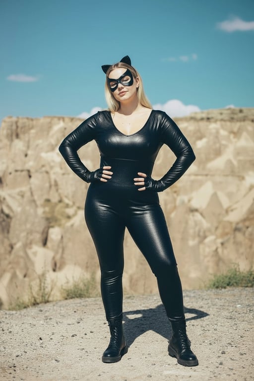 AI superhero generator after transformation - selfie turned into AI generated superhero character