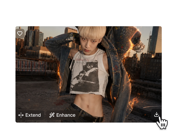 สร้างและดาวน์โหลดรูปภาพที่กรองแล้วของคุณ