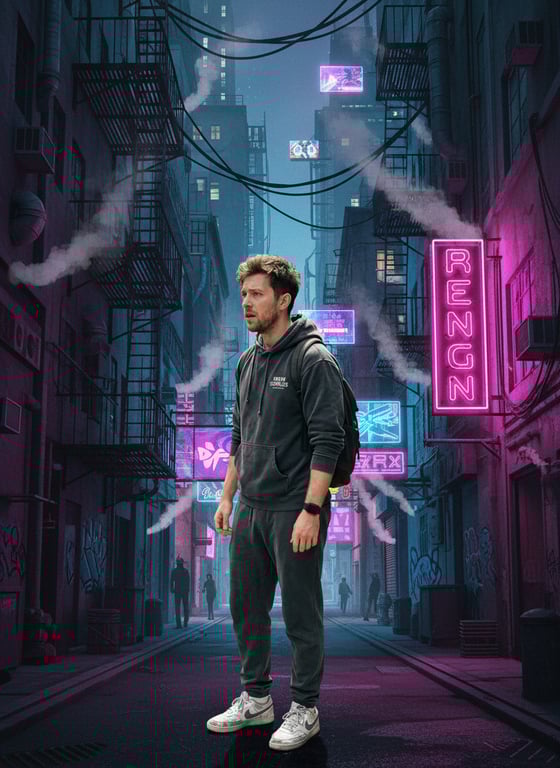 Rebuild this image as a dramat...