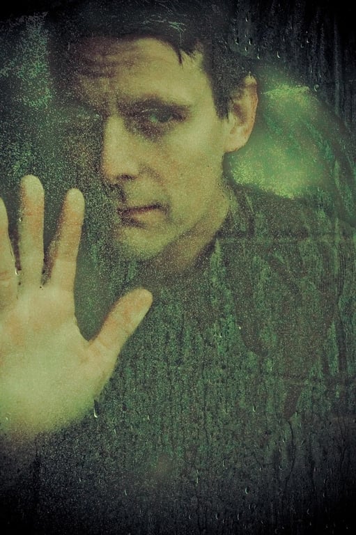 AI mugshot filter before photo - selfie before AI mugshot filter applied